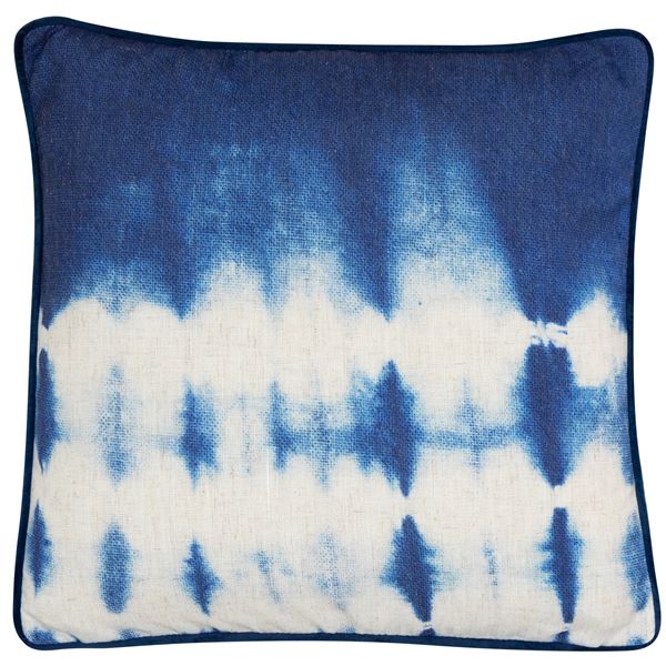 Tie-dye faux linen Lucy Cushion